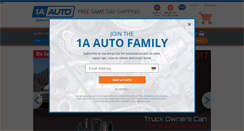 Desktop Screenshot of 1aauto.com